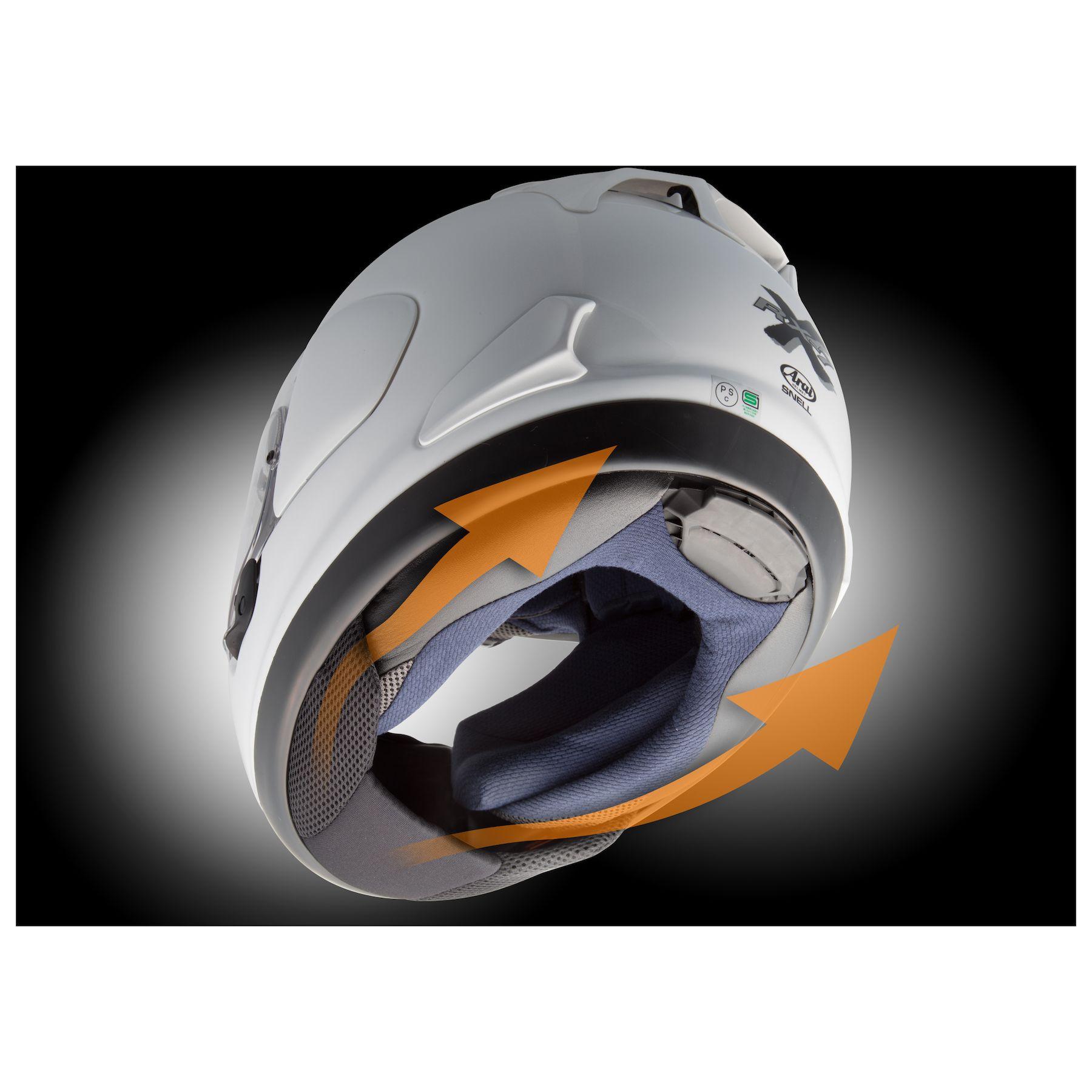 Arai Corsair-X Black Frost Helmet 2
