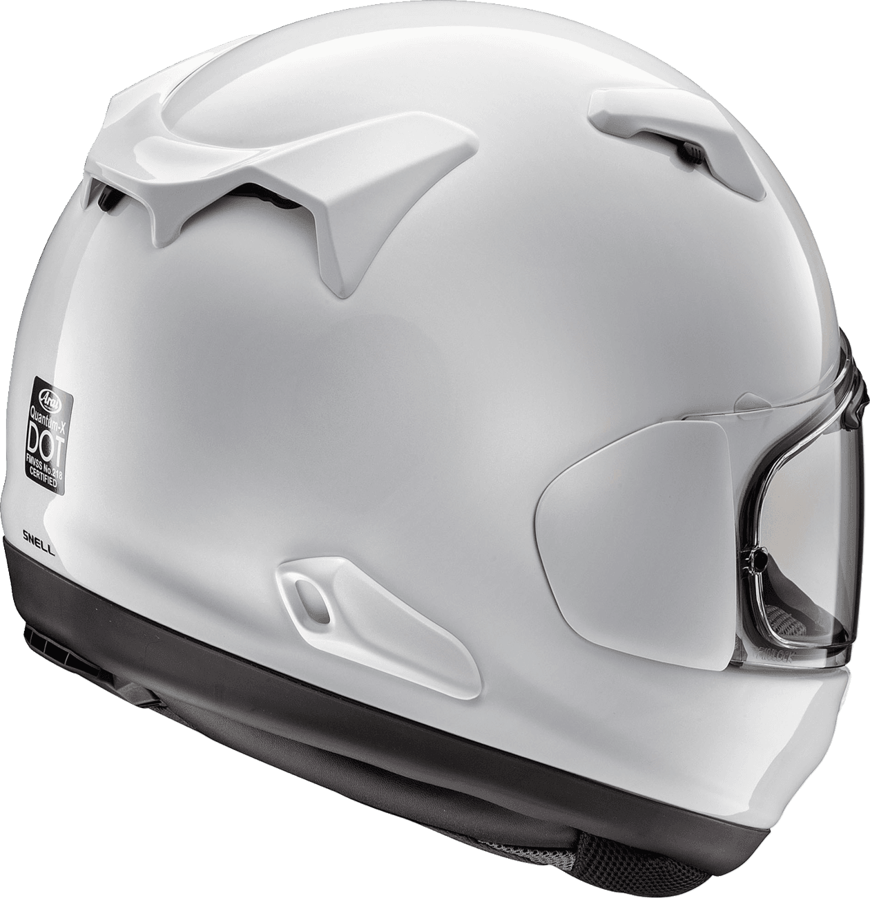 ARAI QUANTUM-X WHITE HELMET 2