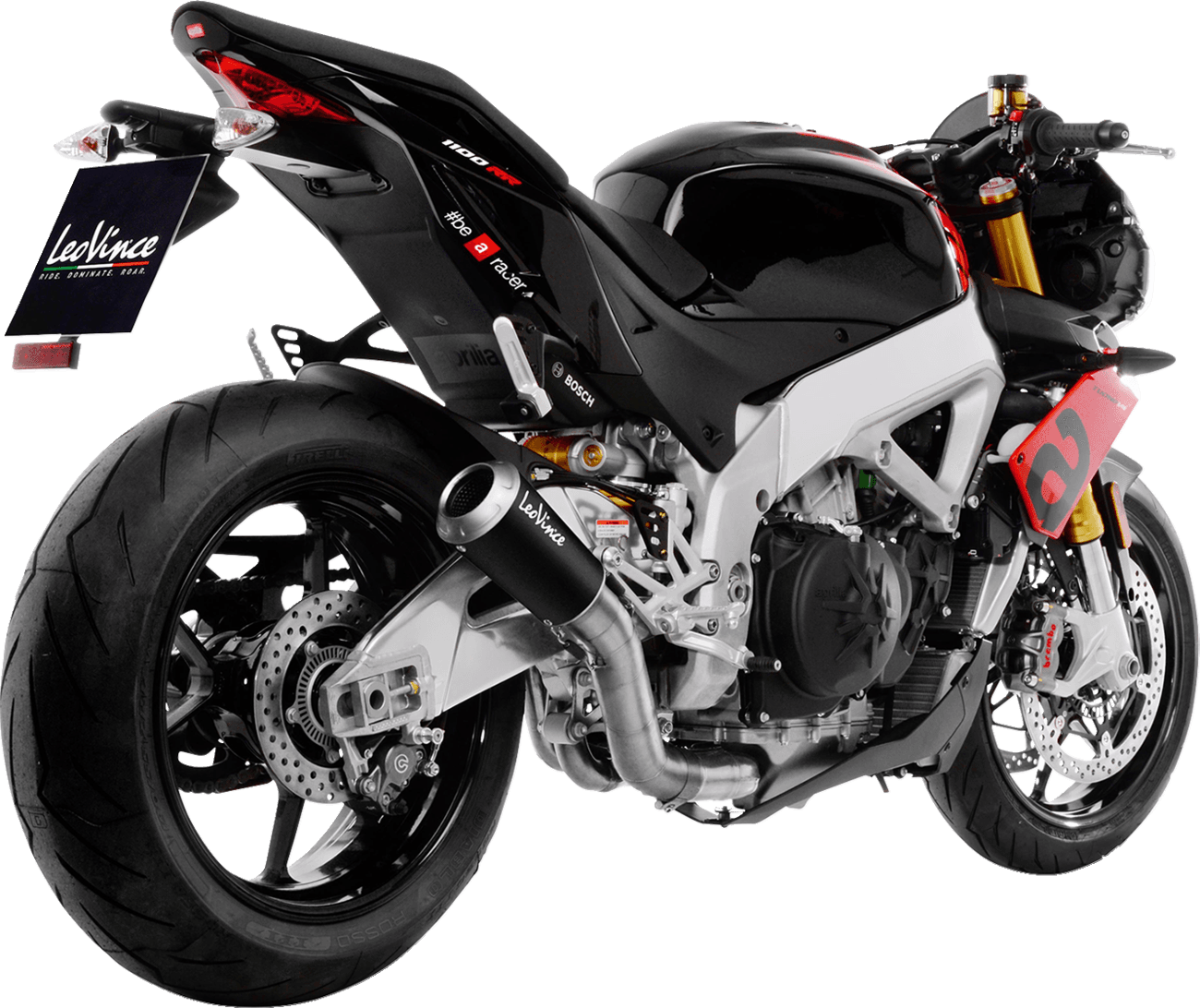 LeoVince LV-10 Black Edition Exhaust (RSV4/Tuono) 2