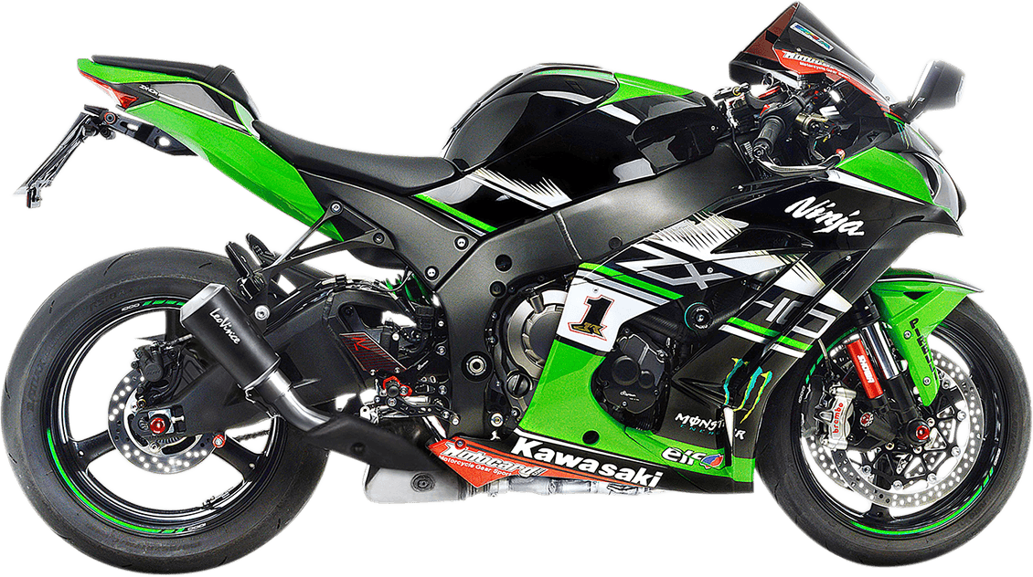 LeoVince LV-10 Black Edition Slip-On Exhaust (Kawasaki ZX-10R) 2