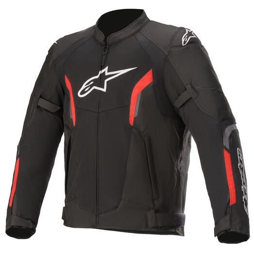 ALPINESTARS AST v2 Air Jacket-Black/Red Fluo 1