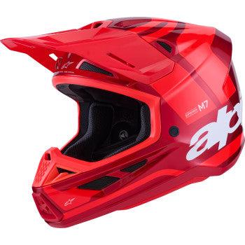 Alpinestars SM7 Helmet - Core - Gloss Red 1