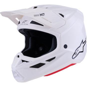 Alpinestars SM7 Helmet - Solid - Gloss White 1