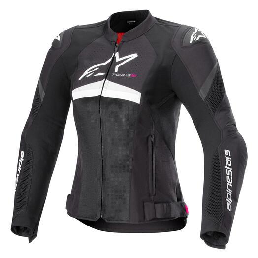 Women's ALPINESTARS Stella T-GP Plus R v4 Airflow Jacket-Black/White 1