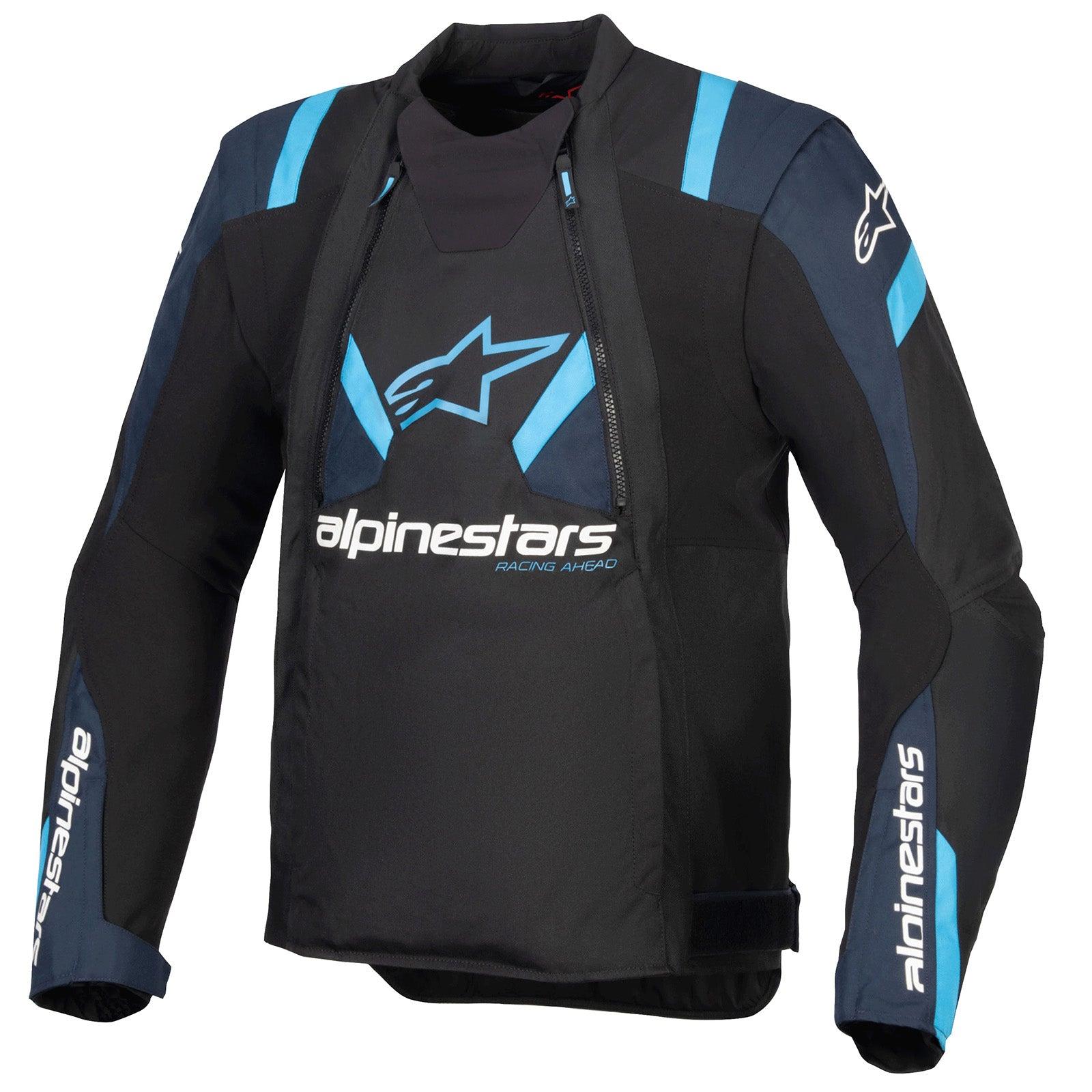 ALPINESTARS T-Stunt Air Jacket- Black/Dark Blue/Blithe Blue 1