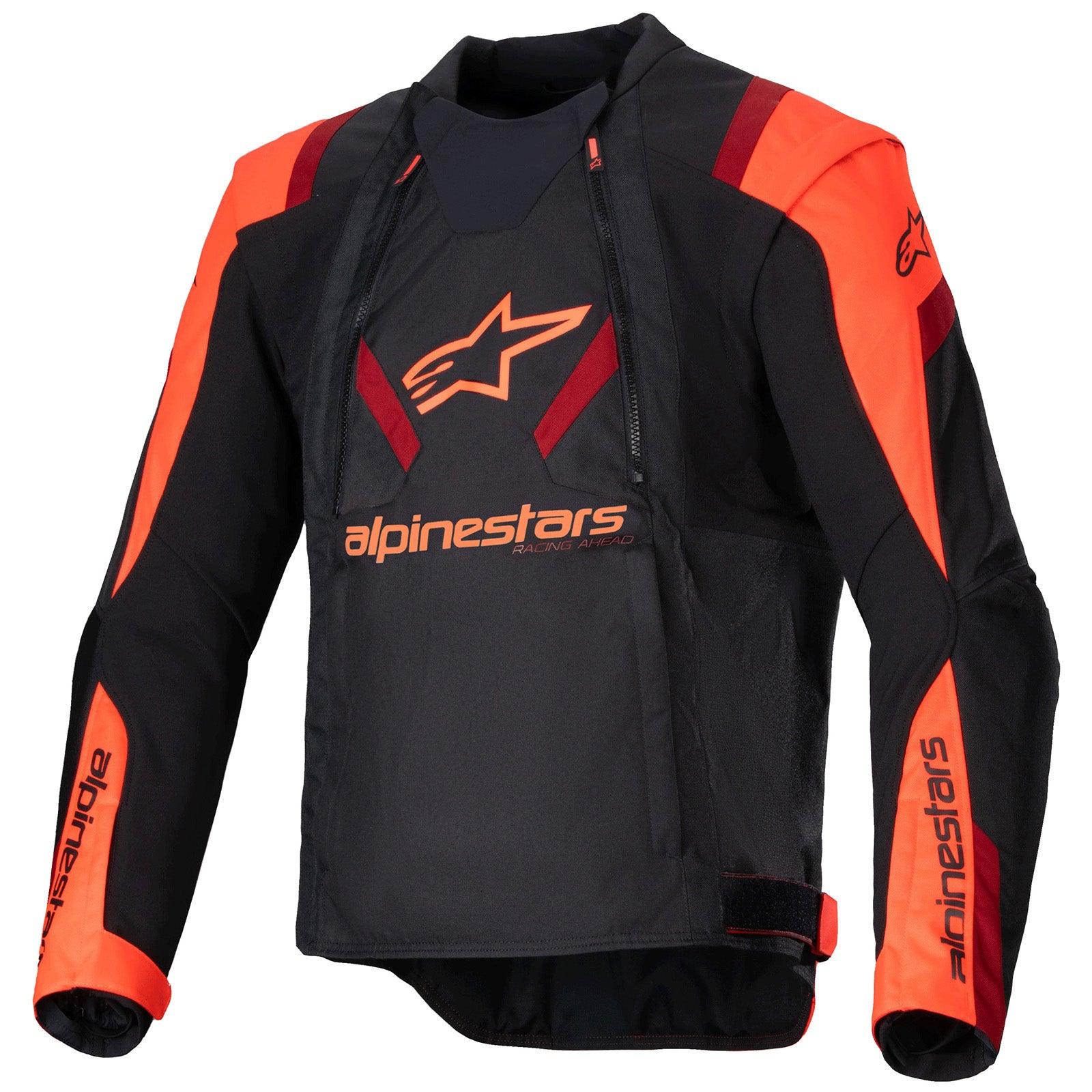 ALPINESTARS T-Stunt Air Jacket- Black/Red Fluo/Dark Red 1