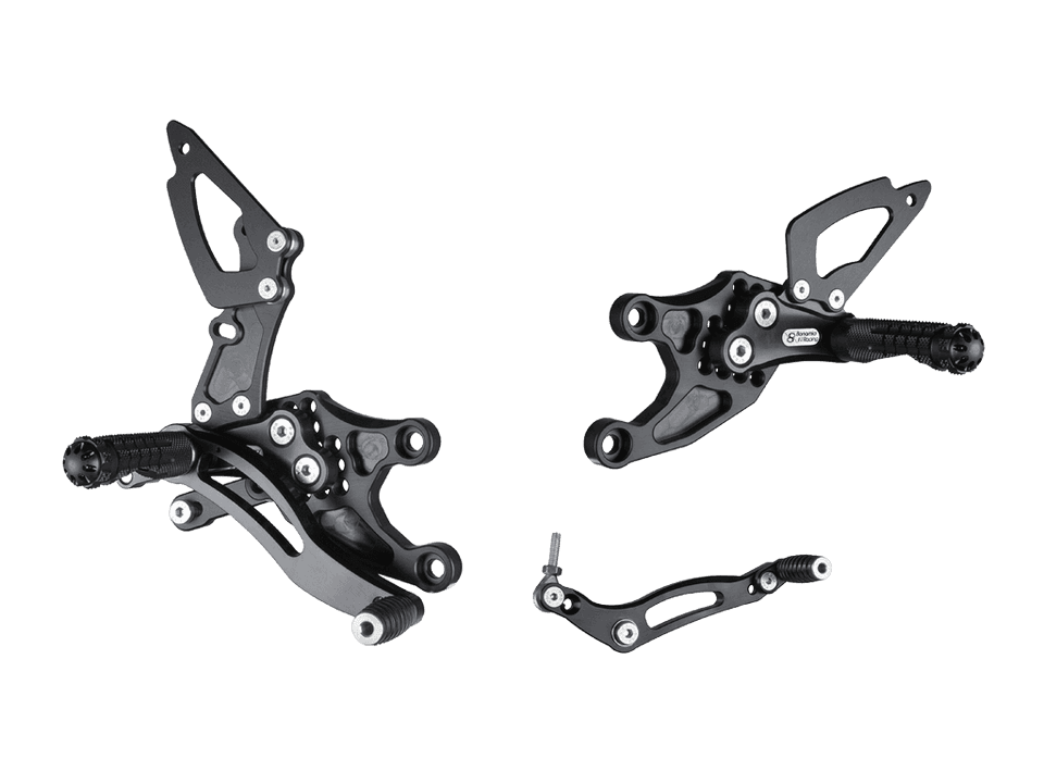 Bonamici Honda CBR 1000RR Rearsets (08-16) ("GP" Shift) 1