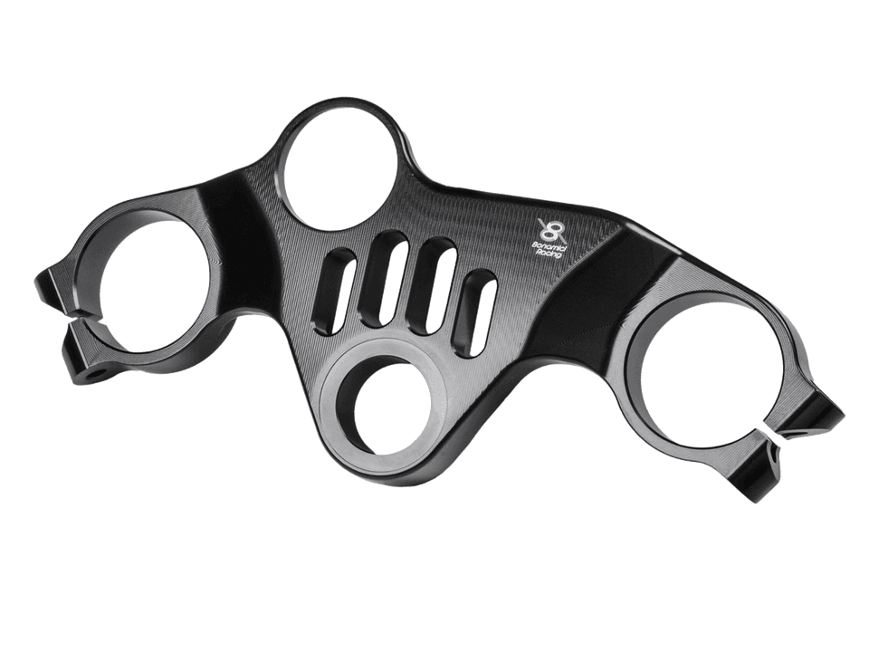 Bonamici Triple Tree Clamp Aprilia RSV4 (Black) (Street) (09-14 / 2019+) 1