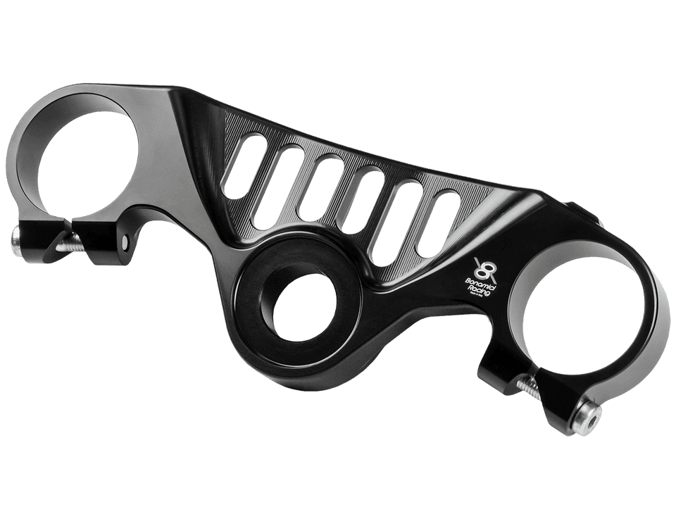 Bonamici Triple Tree Clamp for BMW S1000RR (2023+) / M1000RR (2021+) (Black) (Race) 1