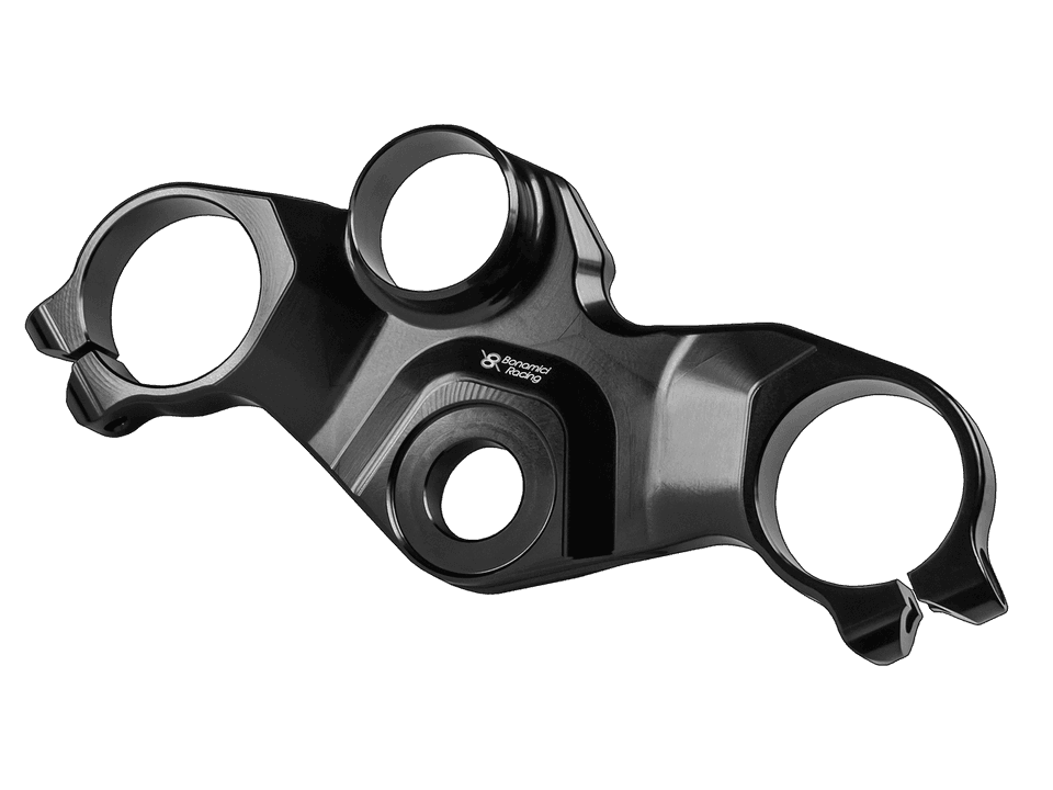 Bonamici Triple Tree Clamp for BMW S1000RR (Black) (Street) (20-22) 1