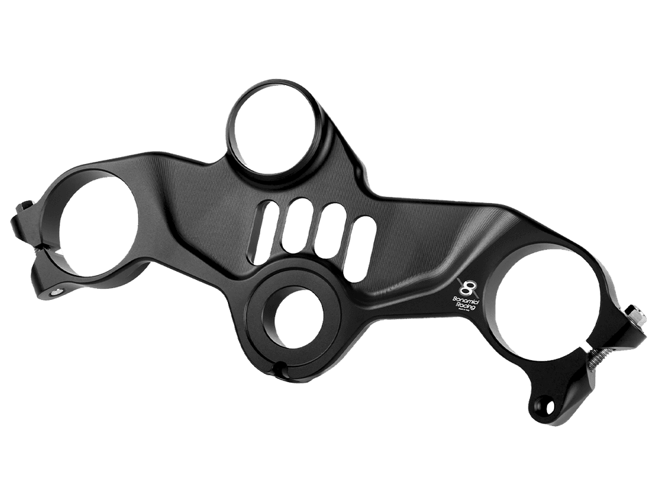 Bonamici Triple Tree Clamp Kawasaki Ninja ZX-10R (Black) (Street) (2021+) 1