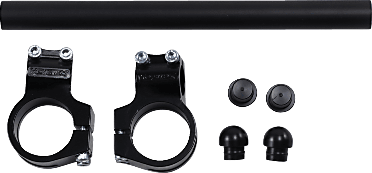 VORTEX CLIP-ONS HANDLEBAR 43MM BLACK 7 DEGREE 1