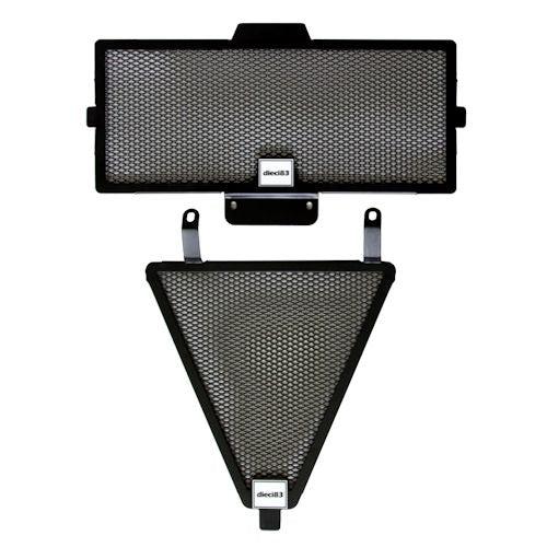 Dieci83 Aluminum Radiator Guard Set For Ducati Panigale V2 1