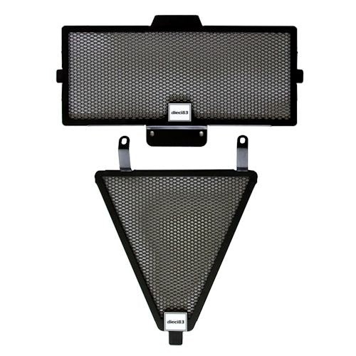 Dieci83 Aluminum Radiator Guard Set For Ducati Panigale V2 1