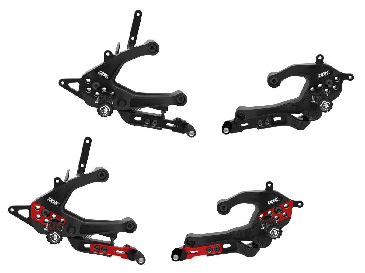 Ducabike DBK PRV201 Panigale V2 MY25 Adjustable Rearsets 1