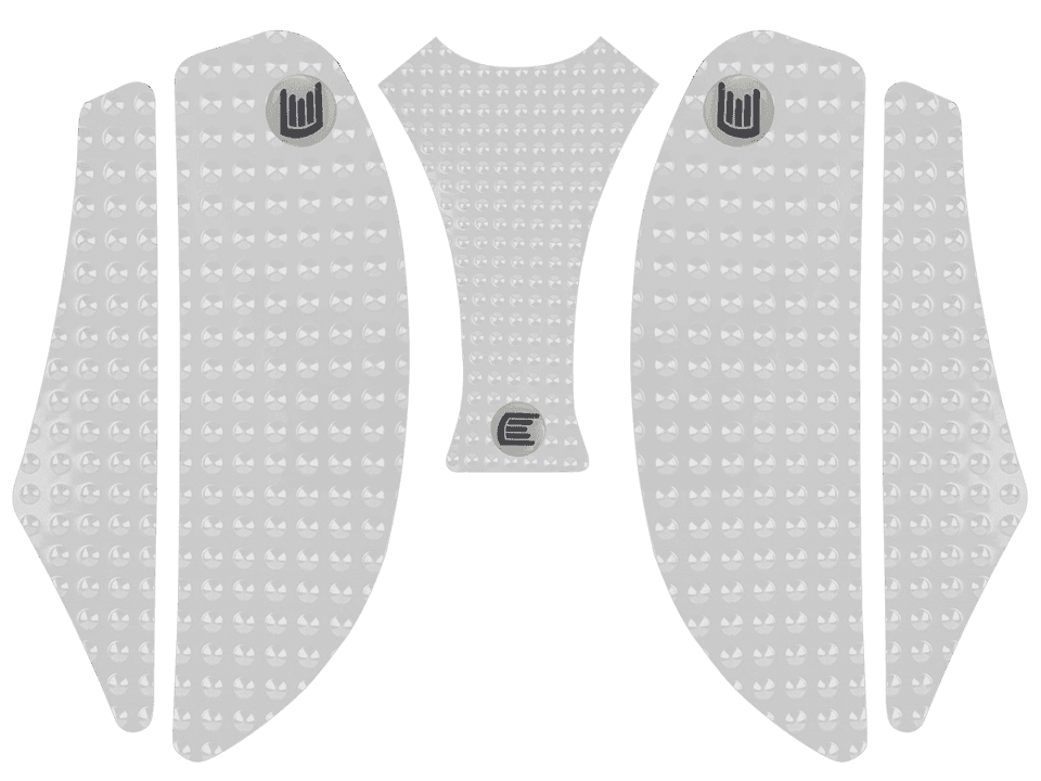 Eazi-Grip Aprilia RSV4 Tank Grips (08-20) (Clear) 1
