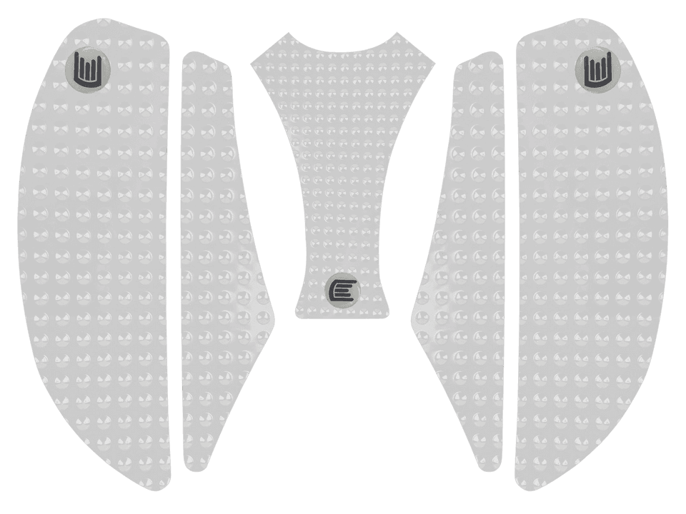Eazi-Grip Aprilia Tuono V4 Tank Grips (11-20) (Clear) 1