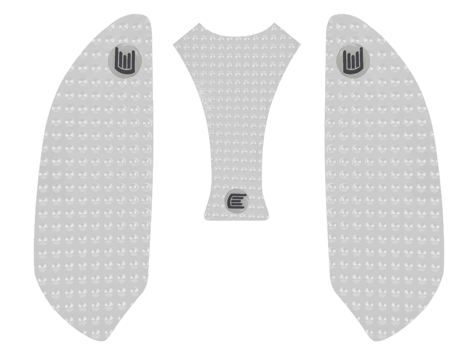 Eazi-Grip Honda CBR 600RR Tank Grips (07-12) (Clear) 1