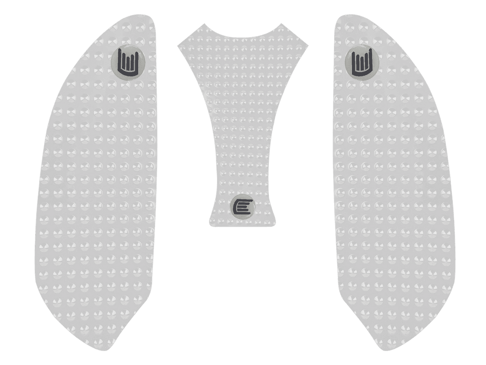 Eazi-Grip Honda CBR 600RR Tank Grips (07-12) (Clear) 1