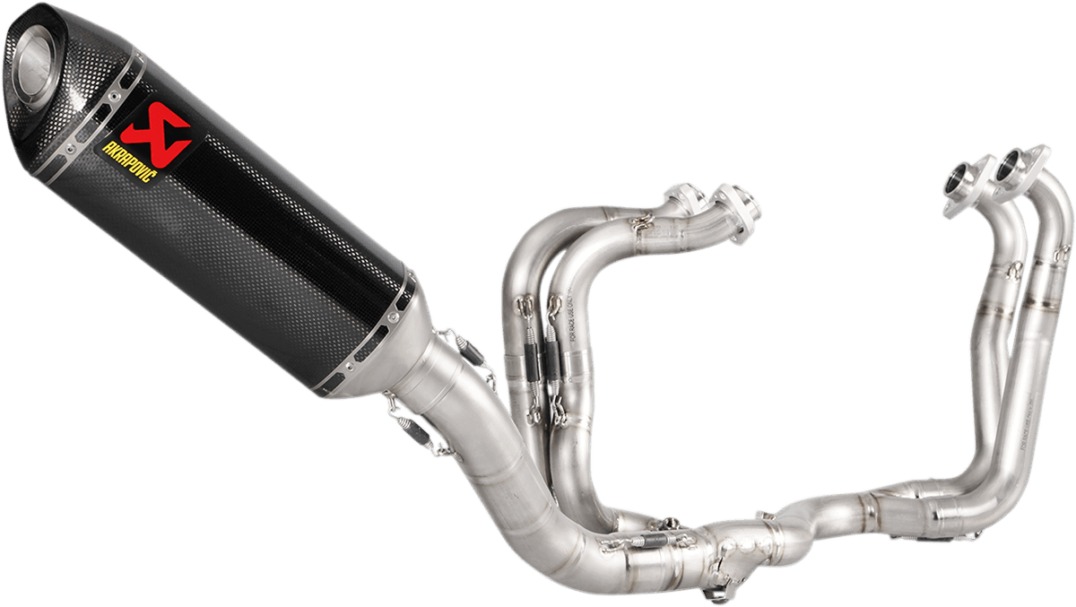 Akrapovic EVO Full Titanium Exhaust System with Carbon Fiber Muffler for Aprilia RSV4 (2015+) 1