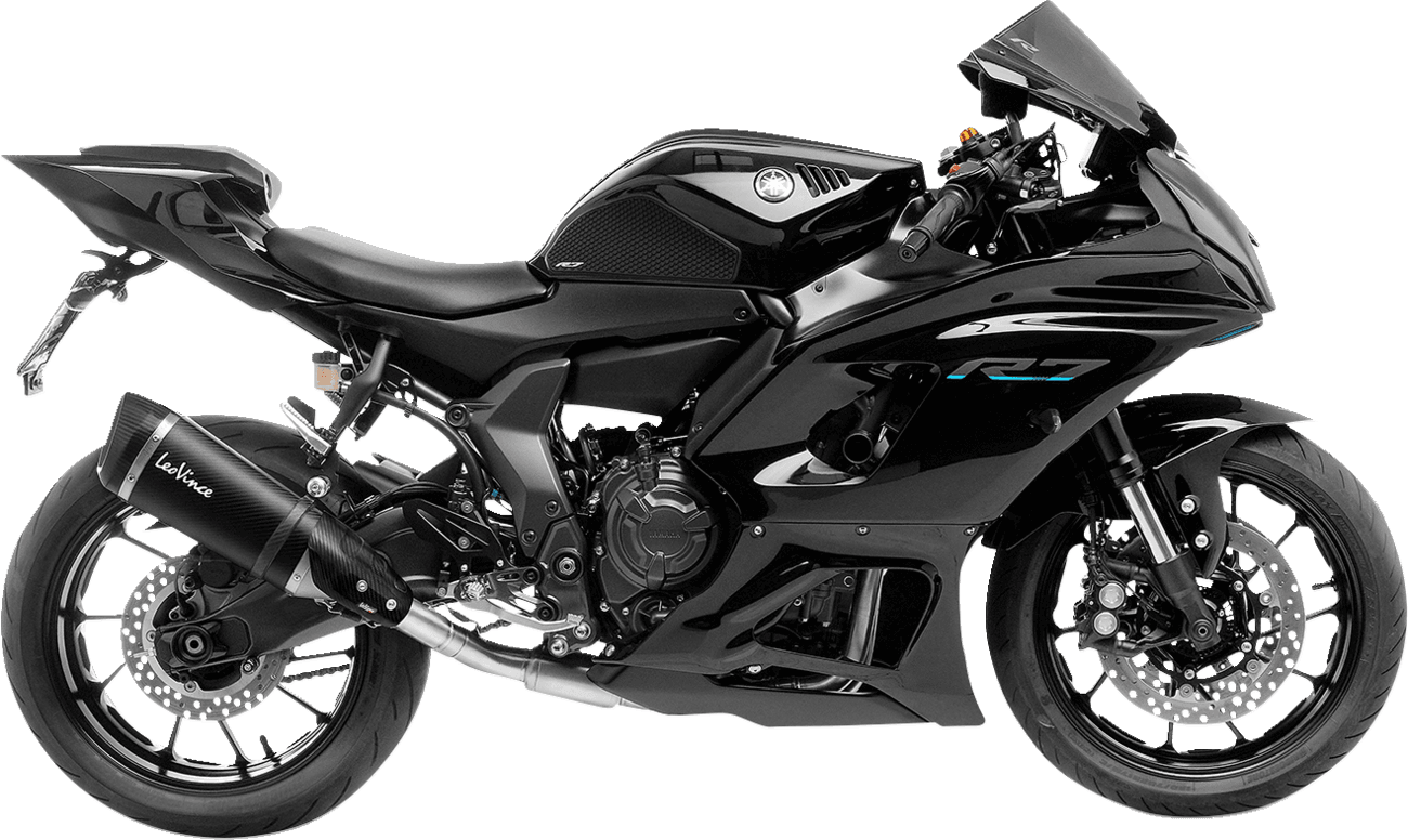 LeoVince Factory Carbon Fiber Full Exhaust System – Yamaha R7 | Lightweight Racing Upgrade with Aggressive Tone 1