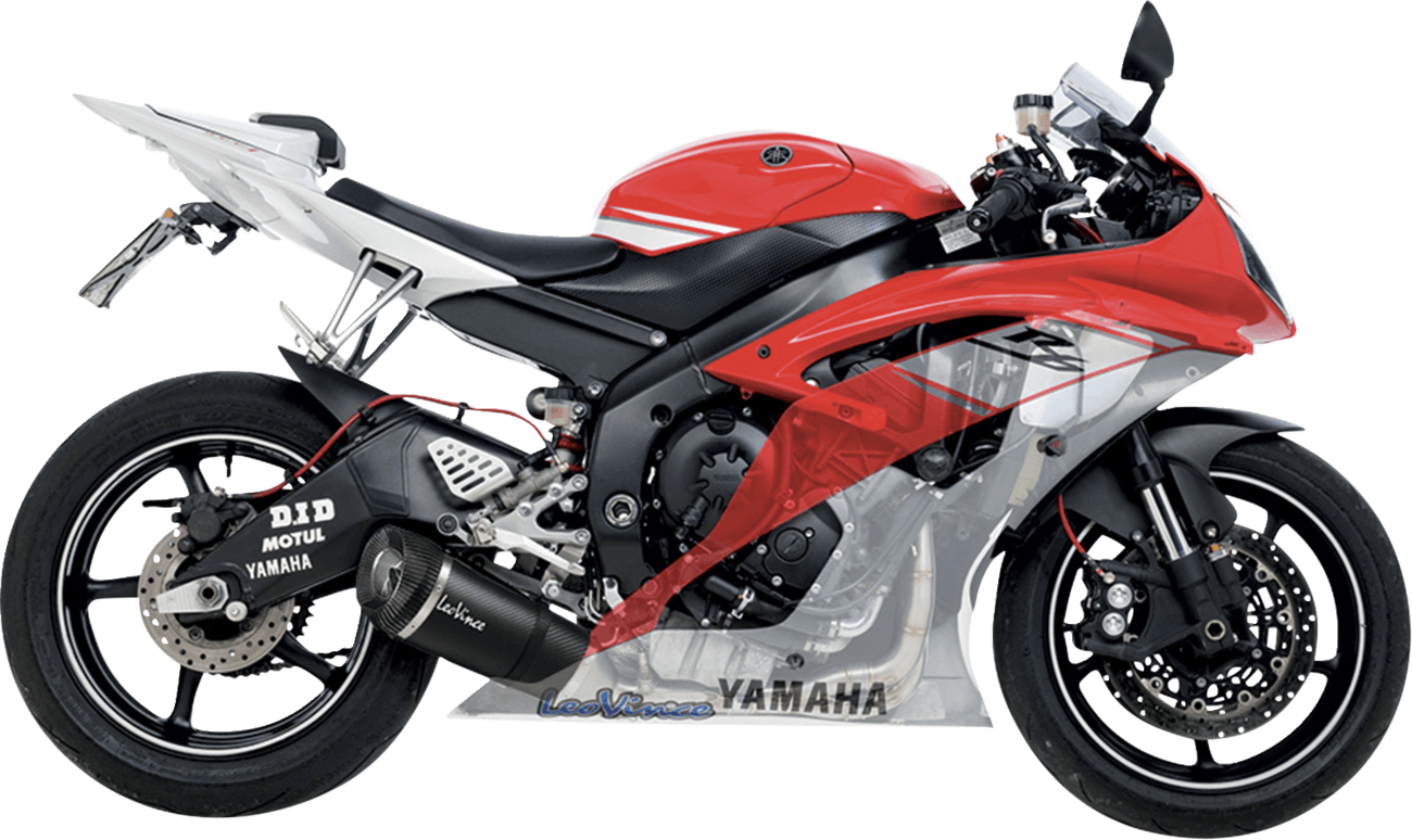 LeoVince Factory S Carbon Fiber Exhaust System for Yamaha YZF-R6 1