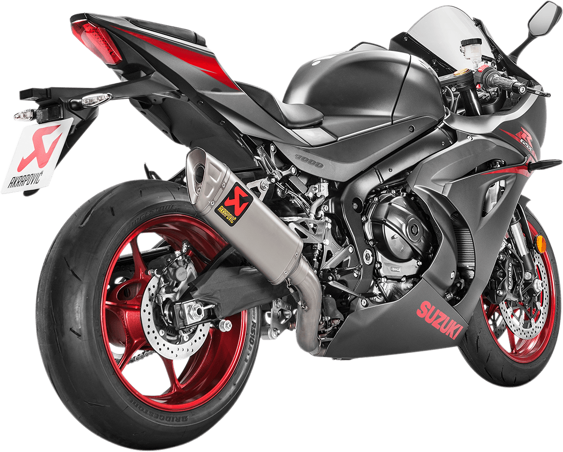 Akrapovic Race Stainless Steel/Titanium Exhaust System for Suzuki GSX-R1000 1