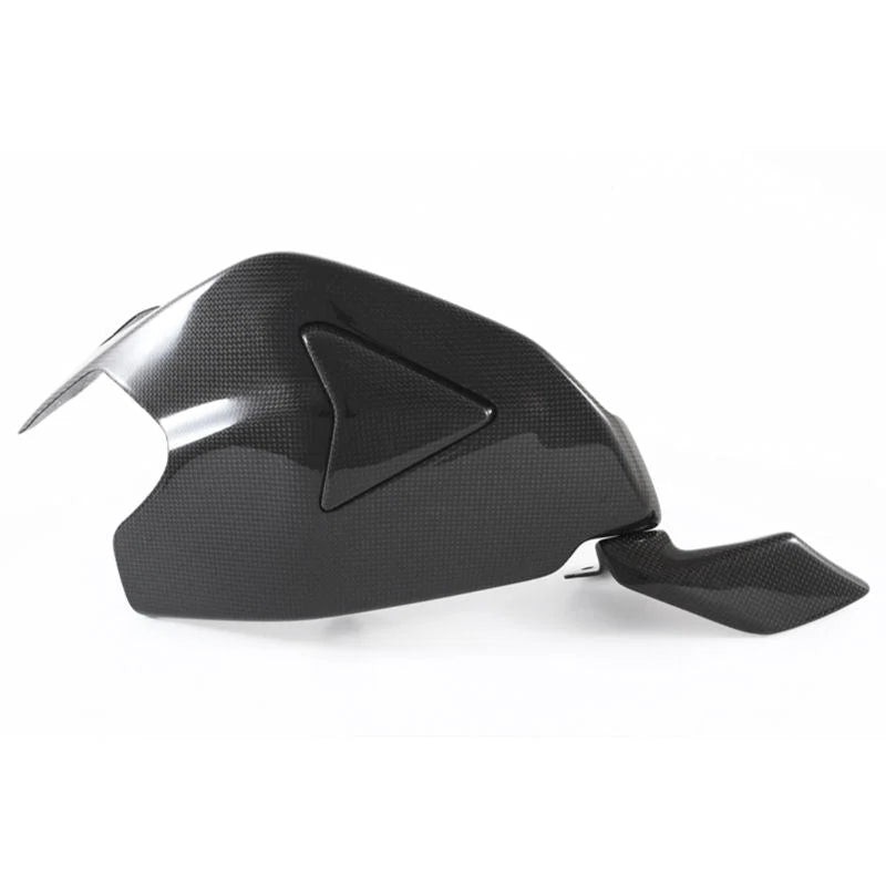 Fullsix Carbon Fiber Swingarm Guard Cover With Shark Fin For Ducati Panigale V2 1
