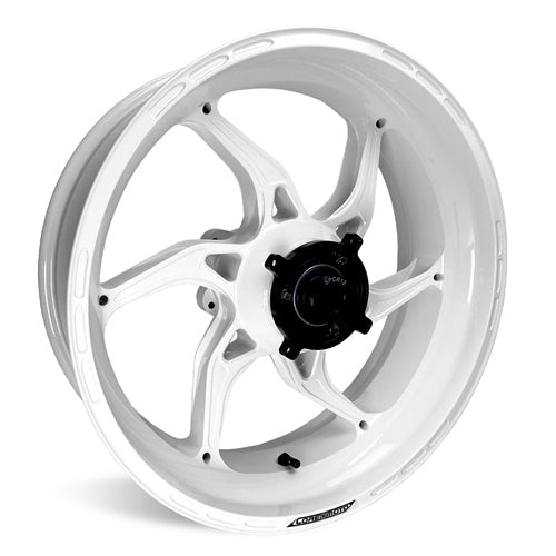 Gloss White Apex-6 Honda CBR 1000RR 2017-2024 Forged Core Moto wheels 1