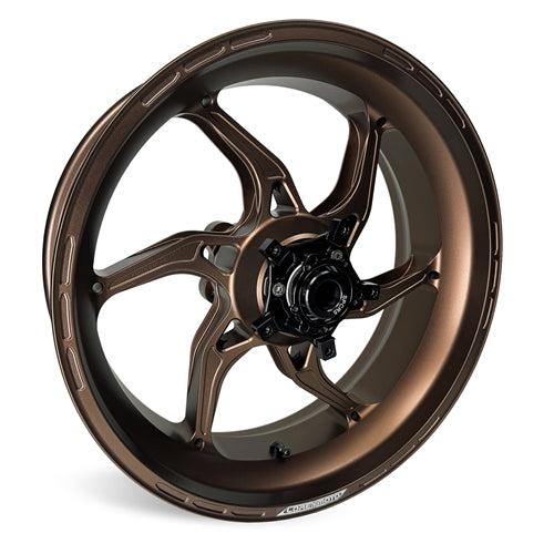 Satin Bronze Apex-6 Yamaha R1 /R1S /R1M 2015-2025 Forged Core Moto wheels 1
