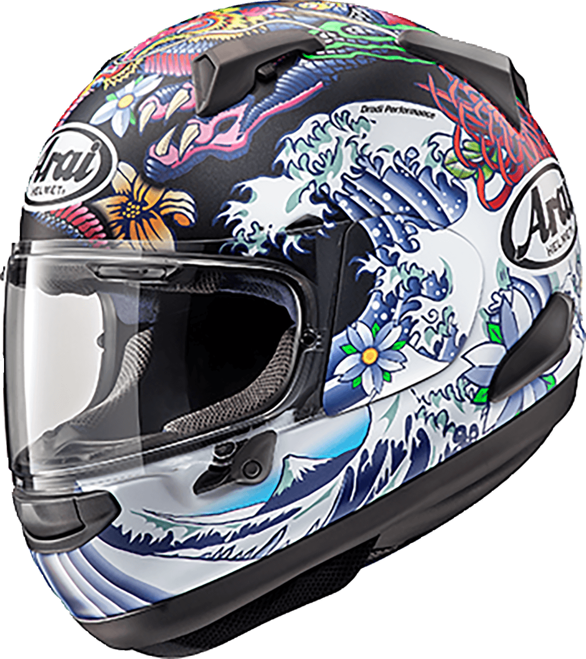Arai Quantum‑X Helmet – Oriental Flat Black 1