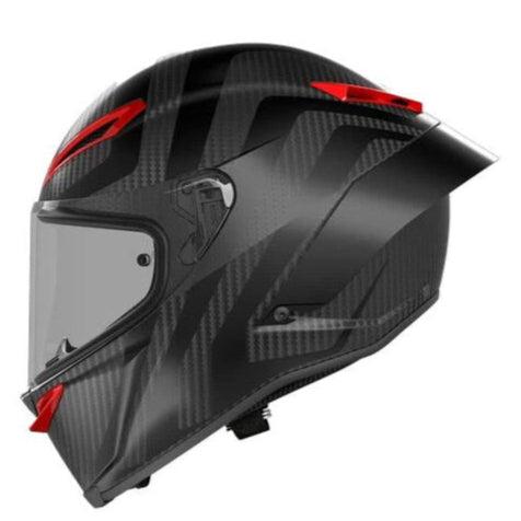 AGV PISTA GP RR INTREPIDO MATTE CARBON FIBER/BLACK/RED HELMET 1