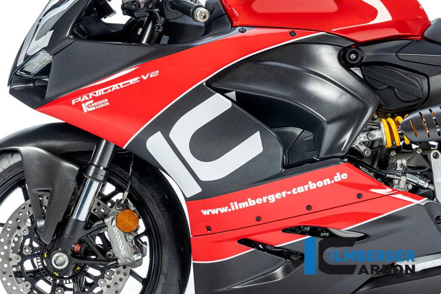 Ilmberger Carbon Fairing Side Panel Left Side Ducati Panigale V2 1