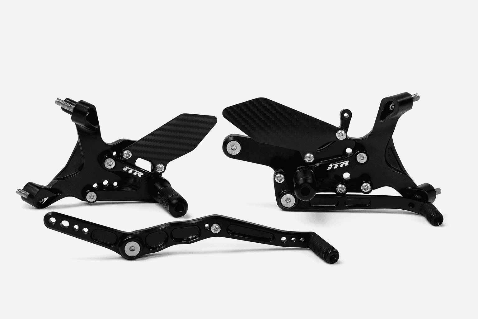 ITR Rear Set for BMW S1000RR Black 2020-2021 1