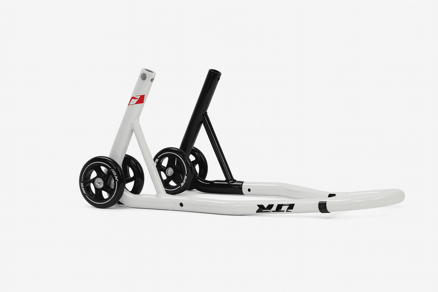 ITR Rear Stand in Iron with Swingarm Support- White 1