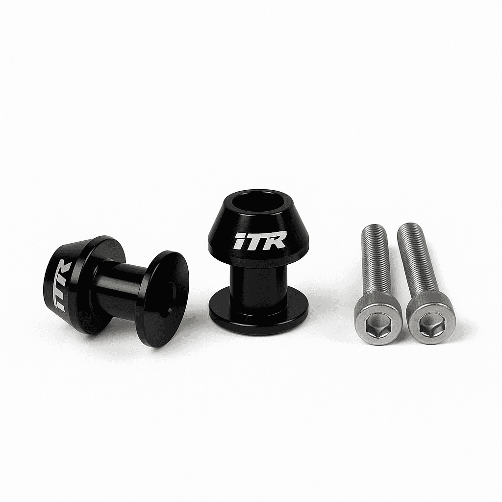 ITR Swing Arm Spool Set- Size 10mm Black 1