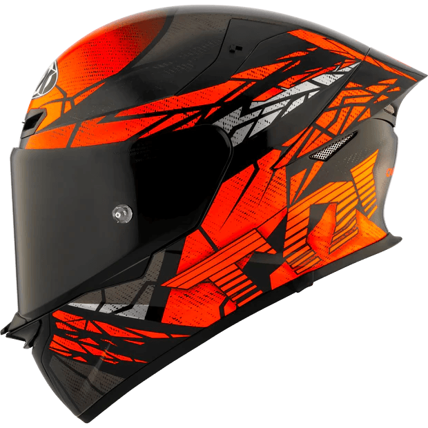 KYT- TT REVO HELMET- Combustion Orange 1