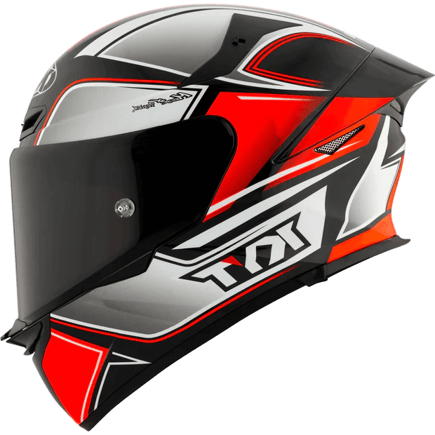 KYT TT REVO- Tourist Red Fluo 1