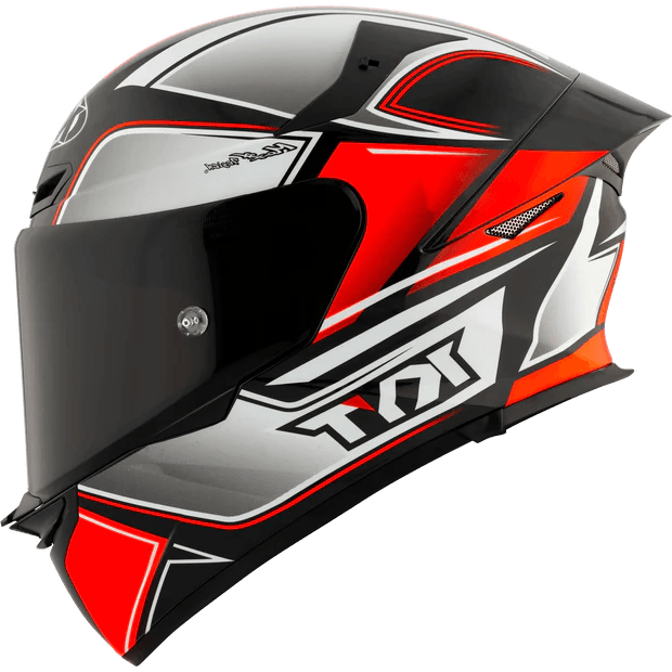 KYT TT REVO- Tourist Red Fluo 1