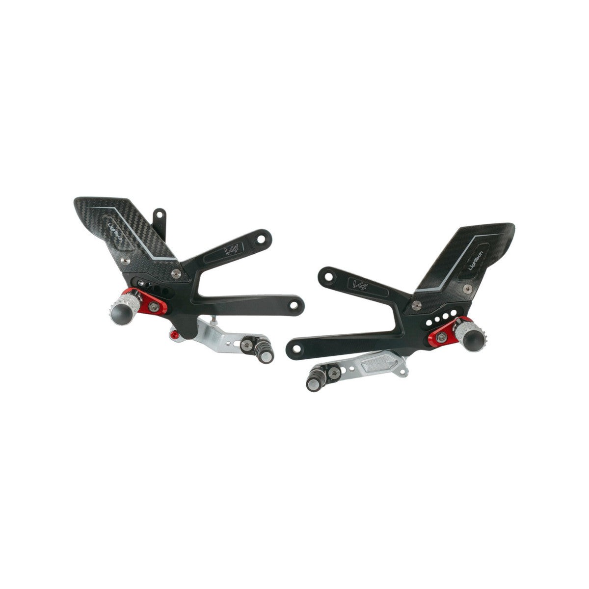 Lightech - Fixed Footpegs - Ducati 1199/ V2 - Panigale - Reverse Shift - FTRDU011 1