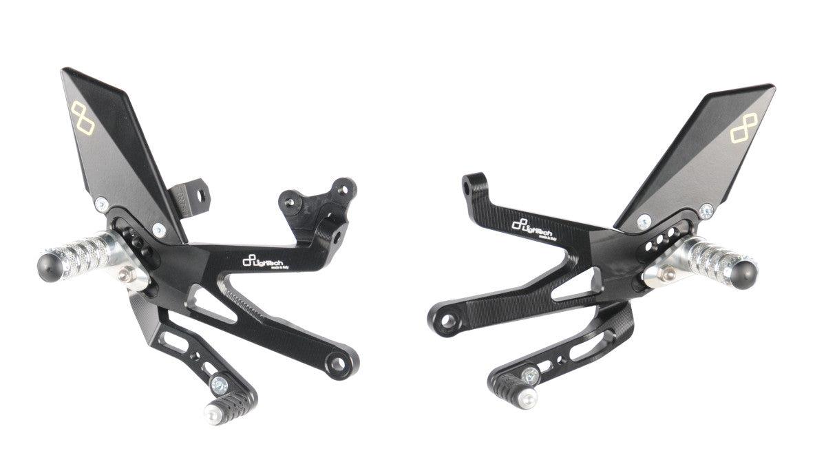 Lightech - Fixed Footpegs - Ducati V4 - Standard & Reverse Shift - FTRDU012 1