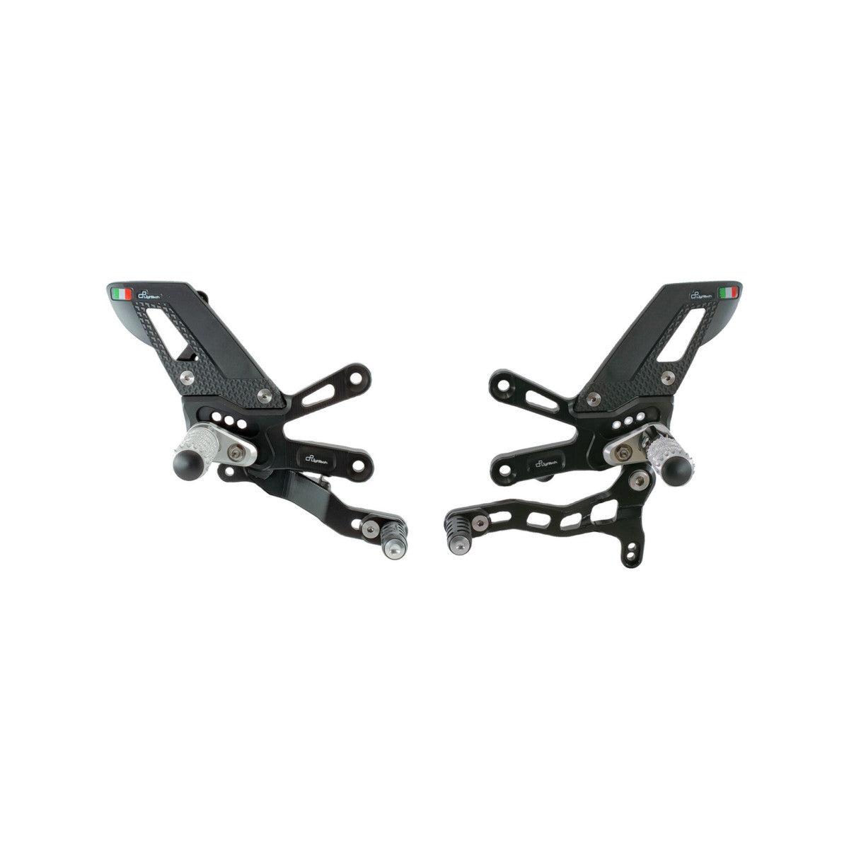 Lightech - Fixed Footpegs - Reverse Shift - FTRAP006 Aprilia RSV4/ Tuono 1