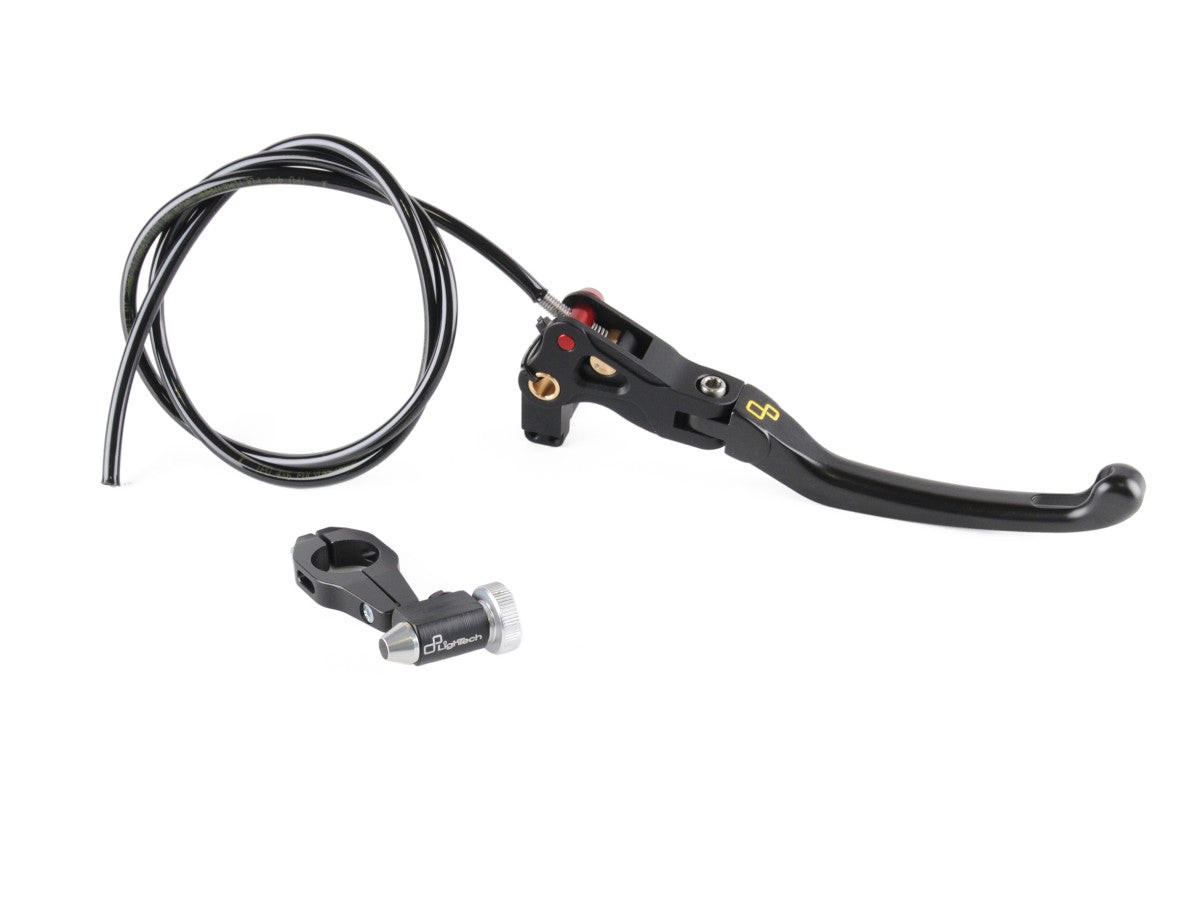 Lightech - Folding Brake Lever With Remote Adjuster - Kawasaki ZX10R (2017) - LEVS127J 1
