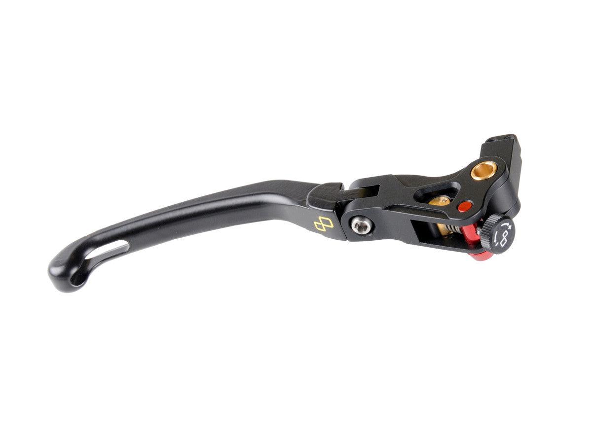 Lightech - Folding Brake Levers - adj. Right - Soft Touch "Alien" Colored - Suzuki - LEVD123K 1