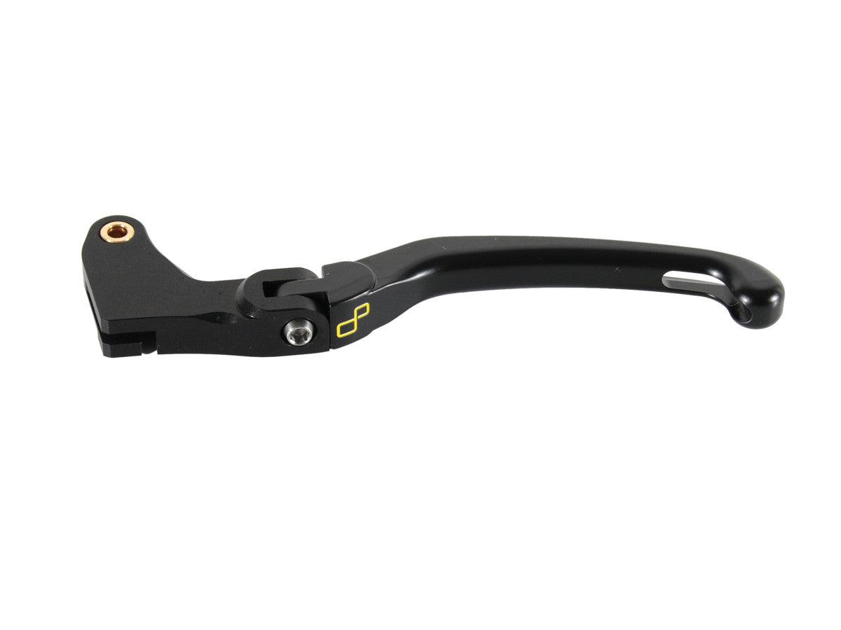 Lightech - Folding Clutch Lever fits OE Perch - Soft Touch "Alien" Colored - Kawasaki - LEVXF004K 1