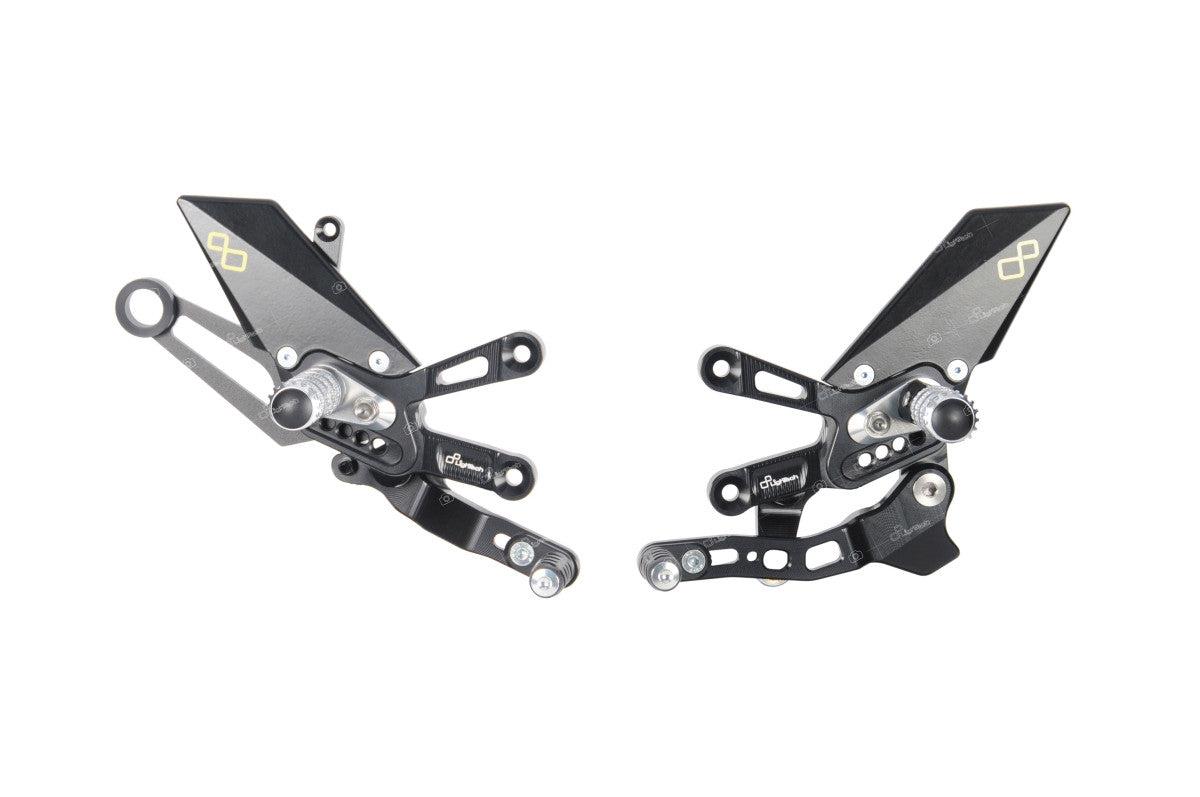 Lightech - Folding Footpegs - Aprilia - Reverse Shift - FTRAP006W 1