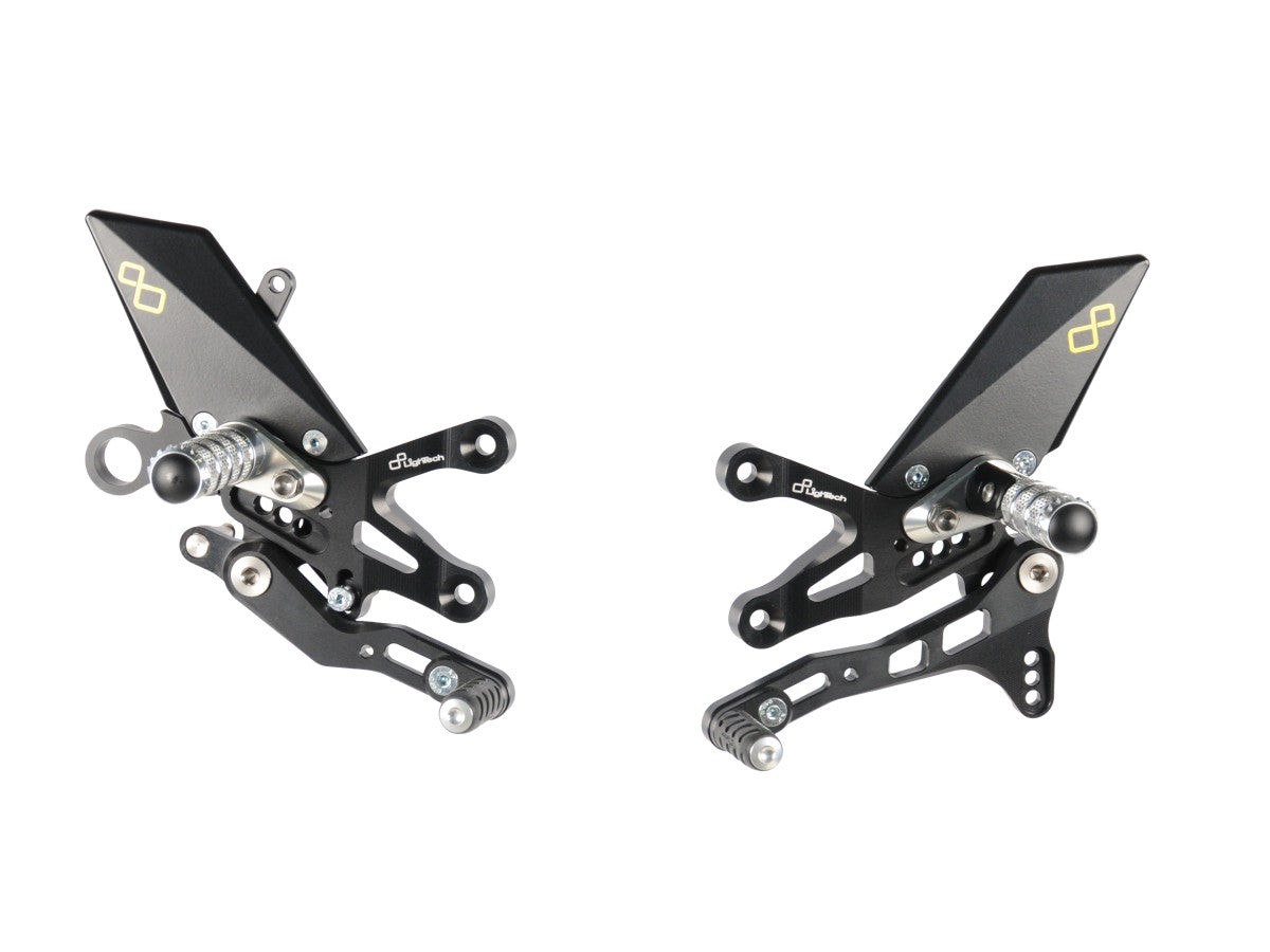 Lightech - Folding Footpegs - Aprilia RSV4/Tuono - Standard Shift - FTRAP004W 1