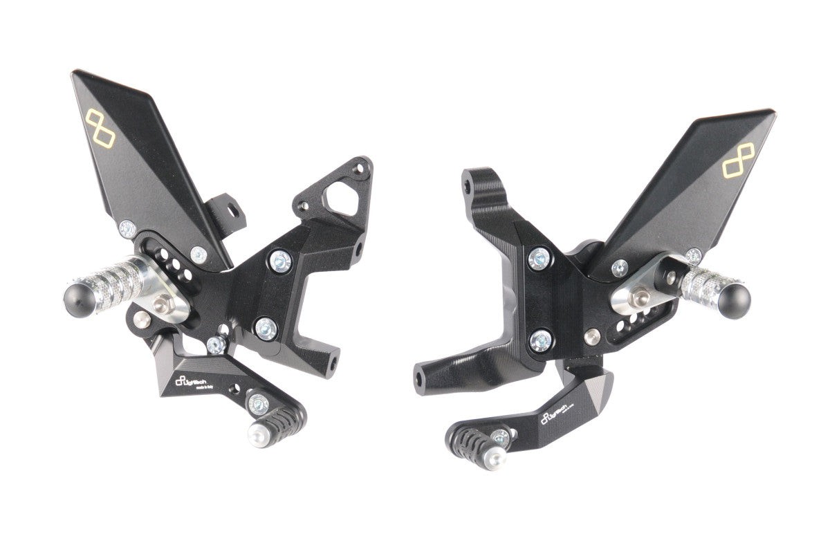 Lightech - Folding Footpegs - Ducati 1199/ V2 - Panigale - Reverse Shift - FTRDU011W 1