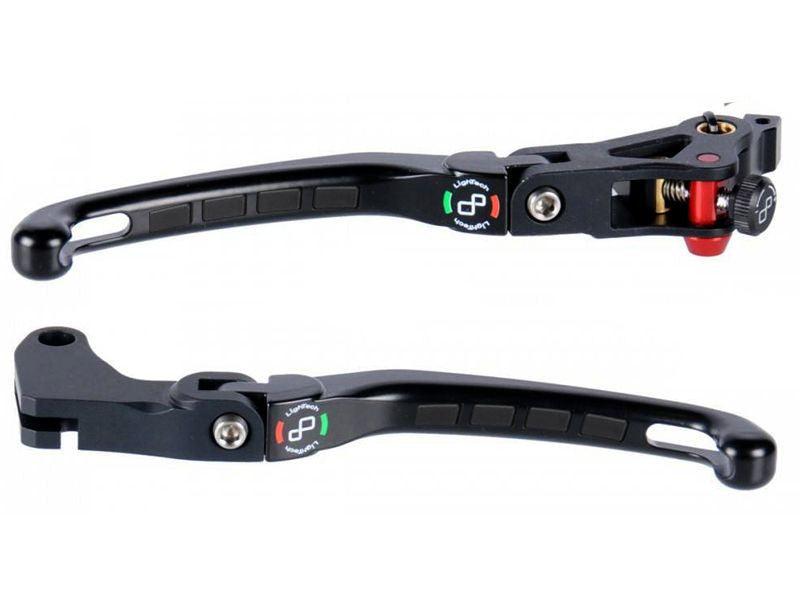 Lightech - Lever Kit - Brake and Clutch - Soft Touch "Alien" - Kawasaki ZX10R/ZX6R - KLEV105K 1