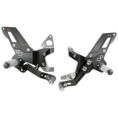 Lightech - TRACK ONLY - Fixed Footpegs - Ducati Panigale V2/ 1199 - Reverse Shift - FTRDU014 1